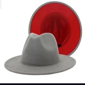 Grey mens Fashion hat